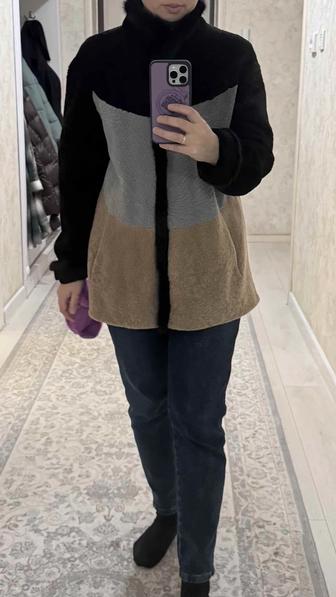 Продается дубленка из овчины подходит 46-48