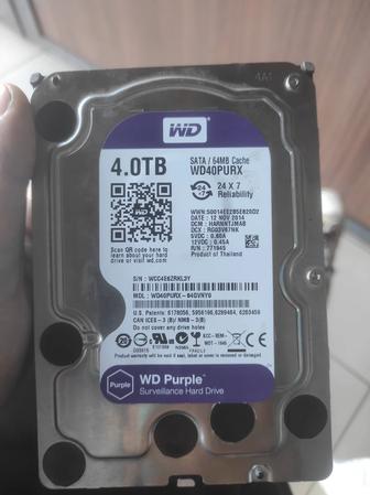 Продам жёсткий диск western digital 4tb