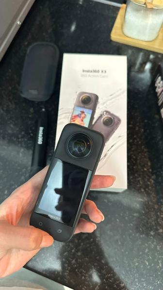 экшн-камера Insta360 x3 водонепроницаемая