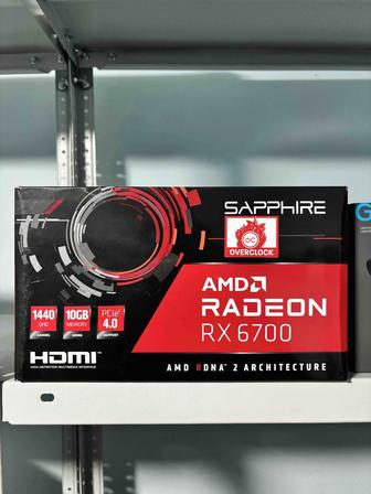 Видеокарта Sapphire AMD RADEON RX 6700 10GB OC