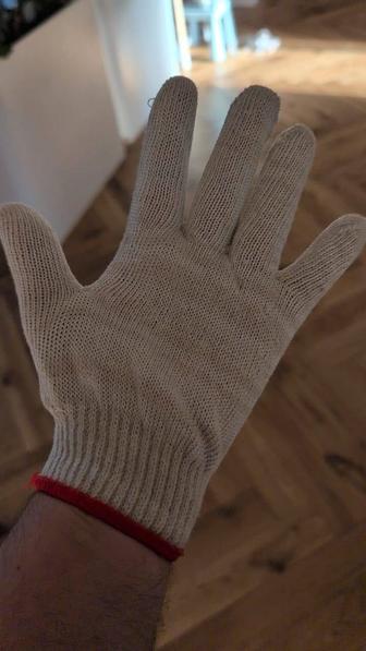 Трикотажные рабочие перчатки оптом