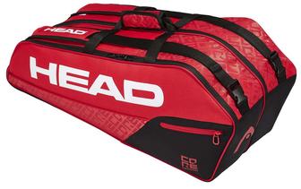 Продам теннисную сумку HEAD Core 6R Combi (красно-черная)