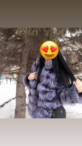 Продам шубу из чернобурки