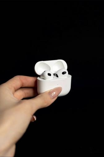 AirPods 3 Premium 1в1 чехол в подарок. Беспроводные наушники Apple Эйрподс
