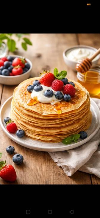 Вкусные блинчики