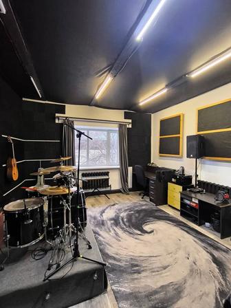 Новая репетиционная студия,Караганда.Звукозапись\Фото зона для съемок