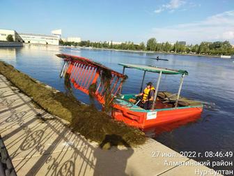 Очистка водоемов, озер, рек, прудов пляжей набережных от растительности ТБО