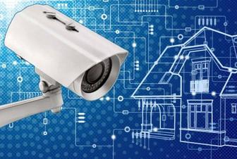 Установка системы видеонаблюдения.