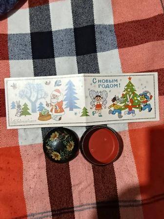 Шкатулочка ручной работы винтаж ретро антураж