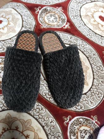 Мужские тапочки домашние ручной работы