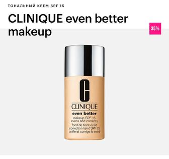Тональный крем SPF 15 CLINIQUE even better makeup