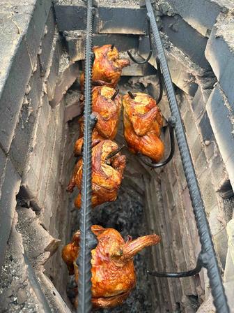 Курица в тандыре очень сочная и вкусная