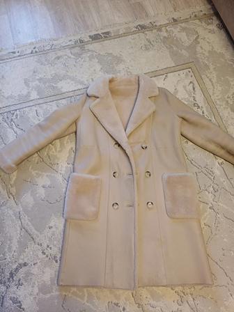 Дубленка из натурального меха размер 46