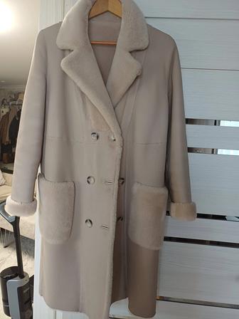 Дубленка из натурального меха размер 46