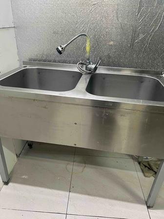 Мойка двухсекционная