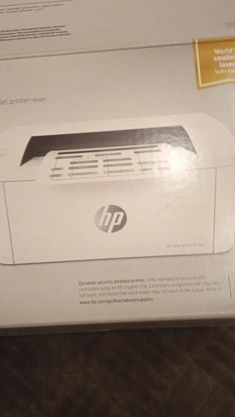 Принтер HP Laser Jet,предустановленный стартовый оригинальный картридж,