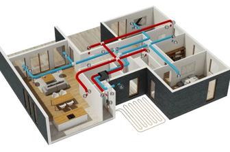 Заманауи желдету жүйесі (рекуперация)