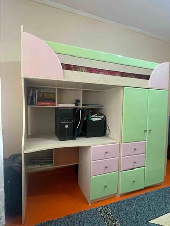 Детский кровать чердак