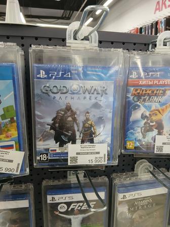 God of war Рагнарек ps4