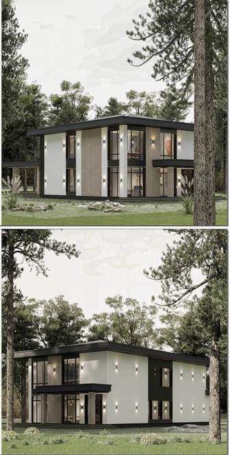 Эскизные проекты домов и дизайн