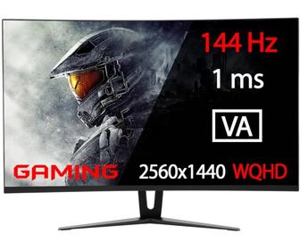 БУ Монитор Игровой 32 Gamemax GMX32CEWQ 2560x1440 169 VA 144ГЦ (HDMIDPD