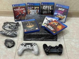 PlayStation 4 Pro 1TB 4K HDR DualShock 7 дисков