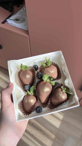 Клубника в шоколаде