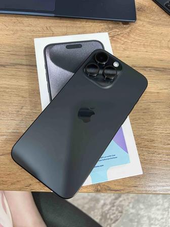 iPhone 15 pro max, Black Titanium 256Gb/ 97 % состояние идеальное