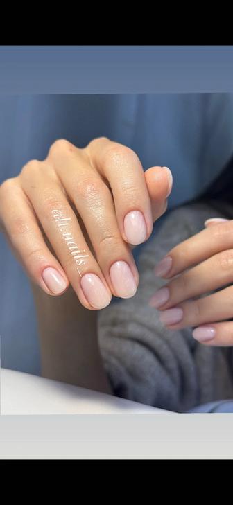 Маникюр гель покрытие