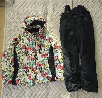 Зимний комплект - куртка и брюки, девочка, рост 140-158
