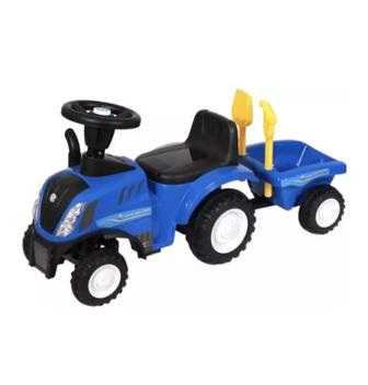 Продам синий трактор