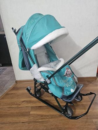 Санки-коляска