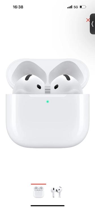 Наушники Apple AirPods 4 белый