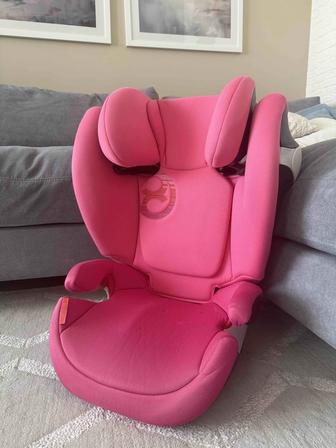 Автокресло cybex solution m fix 15-36 кг розовое