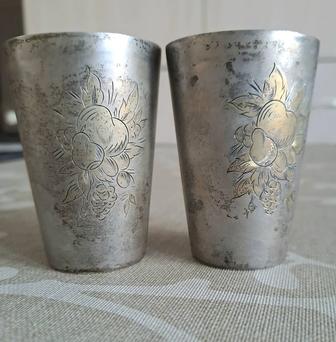 Серебряная антикварная рюмка