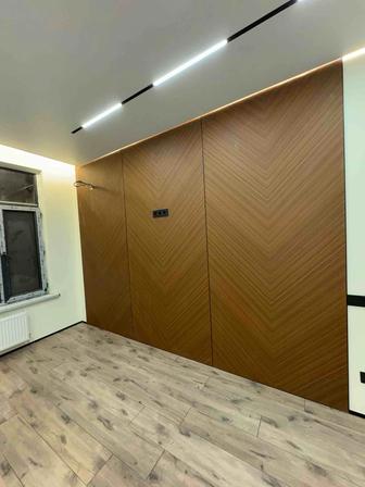 Установка бамбук панели