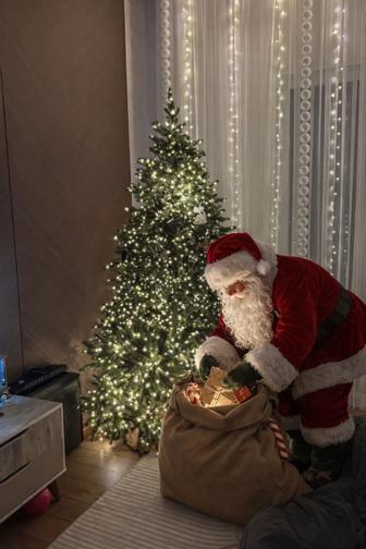 Украшу вашу елку росой