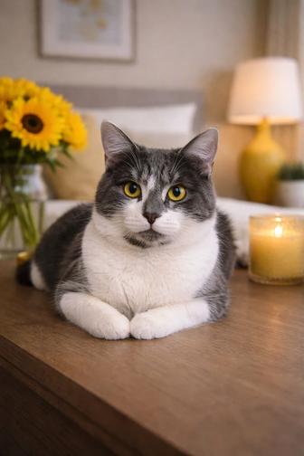 Кот ДЭВИД ищет семью