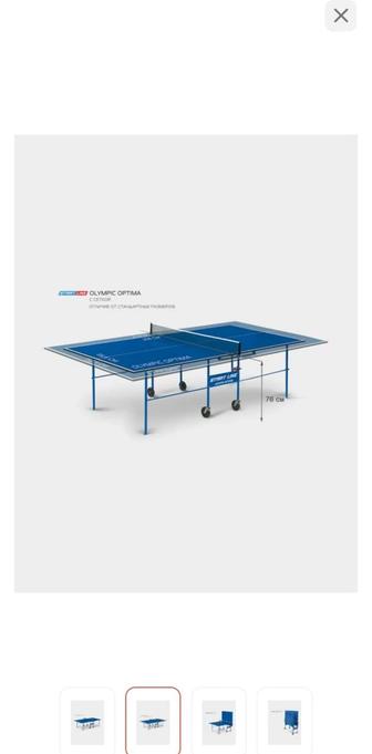 Теннисный стол (синий)