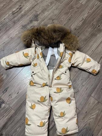 Зимний костюм MONCLER 80см