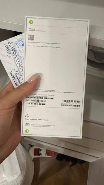 Iphone 17Air Balck 256 esim