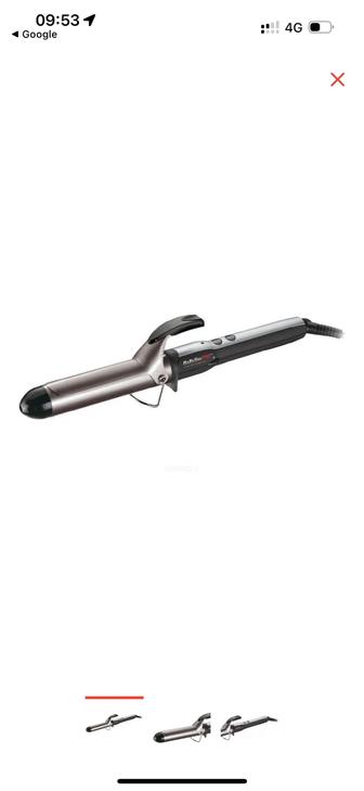 Плойка для завивки волос BaByliss PRO Curling Iron BAB2172TT, титаново-турм