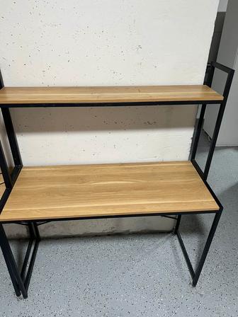 Продам стол, стеллаж, нержавейка полка, парта