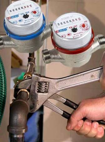 Установка и замена счетчиков воды и другие работы связанные с сантехникой