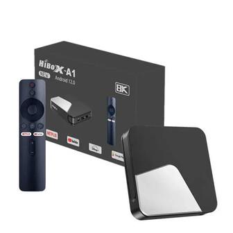 Hibox А1 тв приставка android tv 4/32