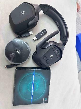 Наушники Logitech 930.Беспроводная игровая гарнитура, в отличном состояний