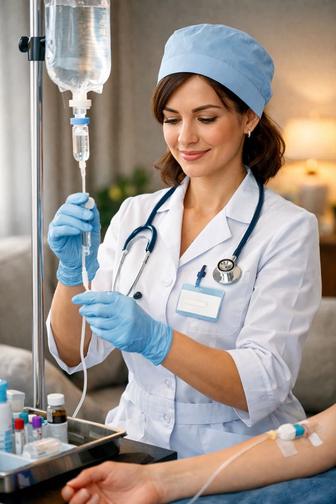 Медсестра на дом без очередей и стресса