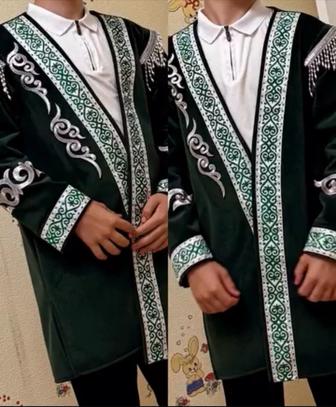 Концертный костюм нарядный шапан детский, подростковый