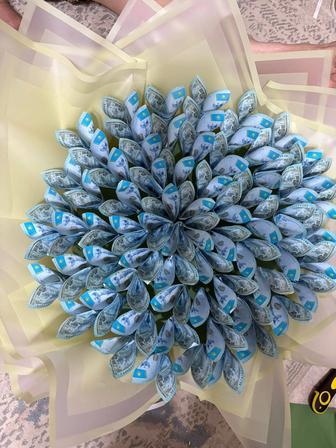 Денежные букеты на заказ Алматы