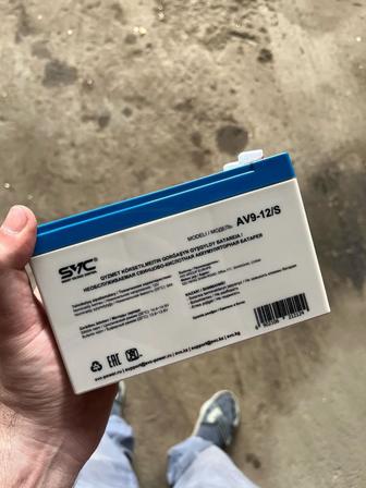 Новые Аккумуляторы для ИБП SVC AV9-12/S 12В 9 Ач